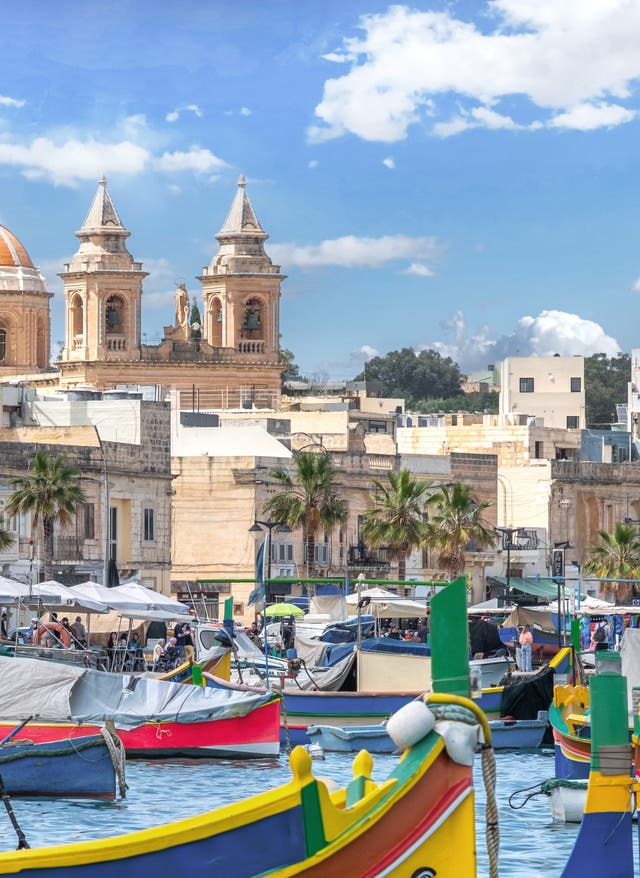 Hafen und Städte Maltas