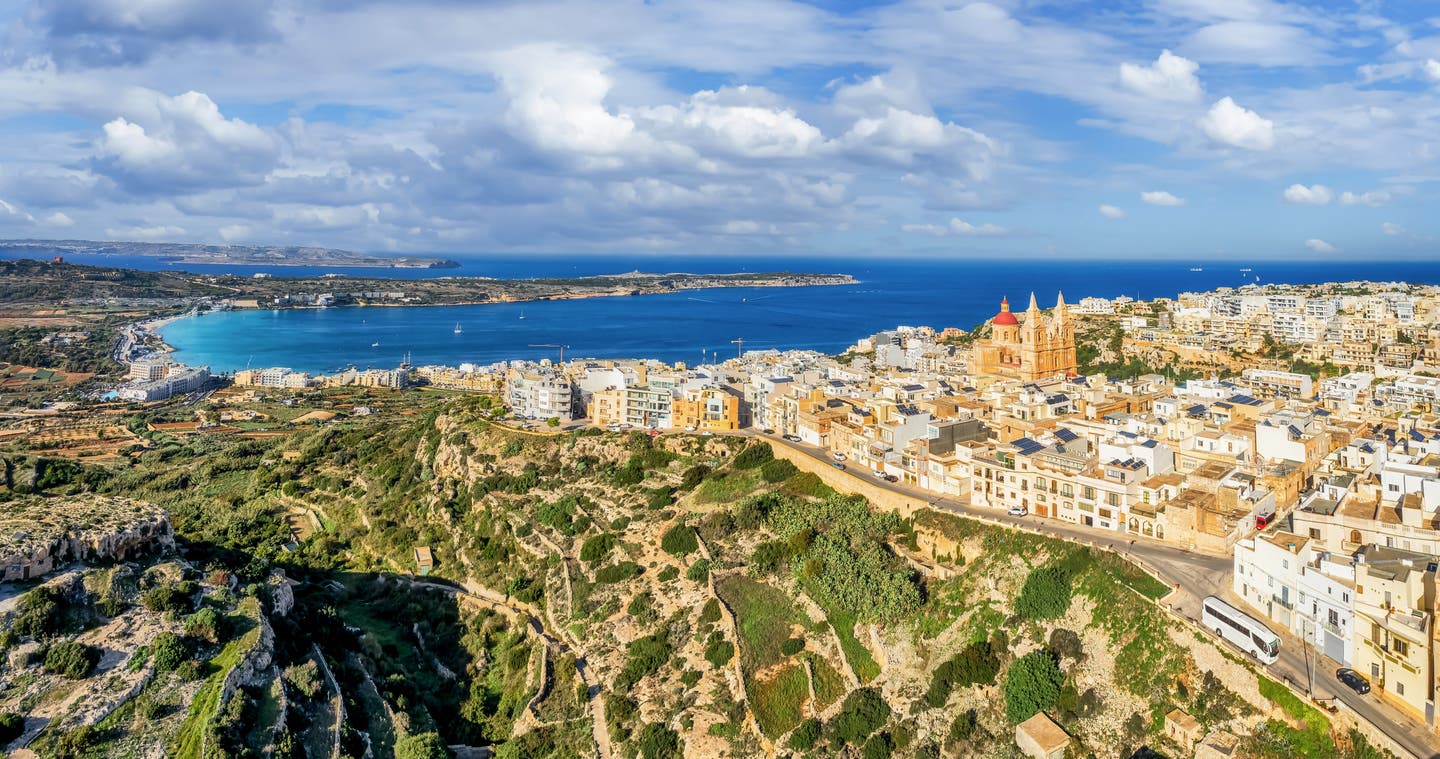 Landschaft um Mellieha auf Malta