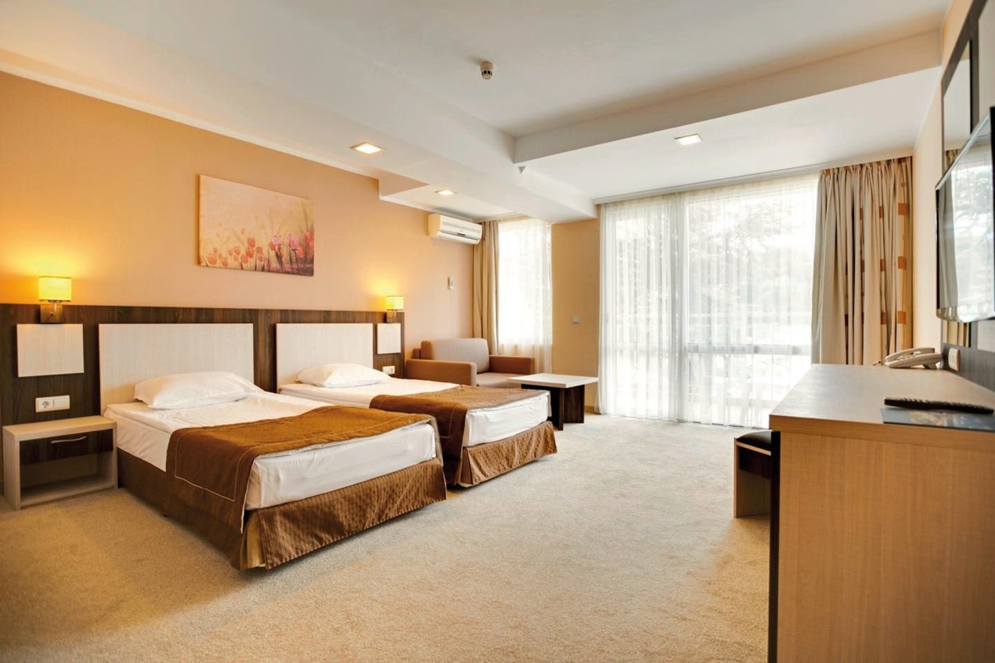 Wohnbeispiel Doppelzimmer Poolblick