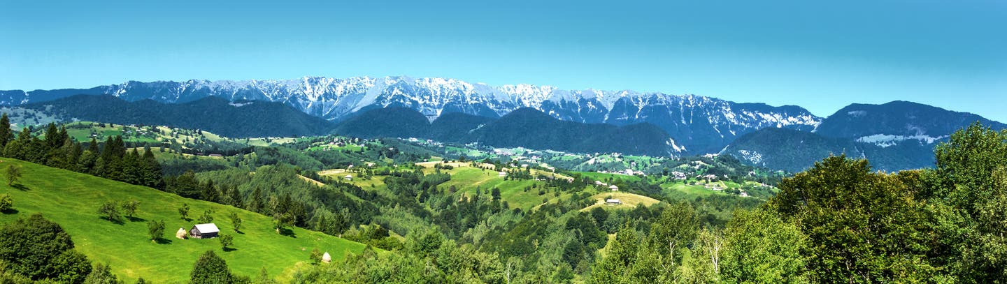 Landschaft in Rumänien