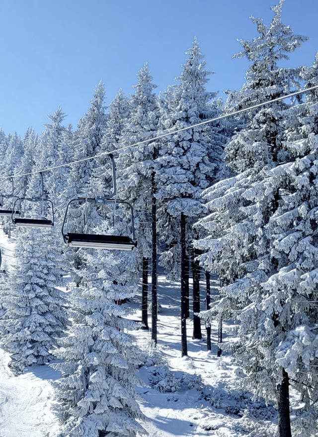 Winterurlaub mal anders Sessellift