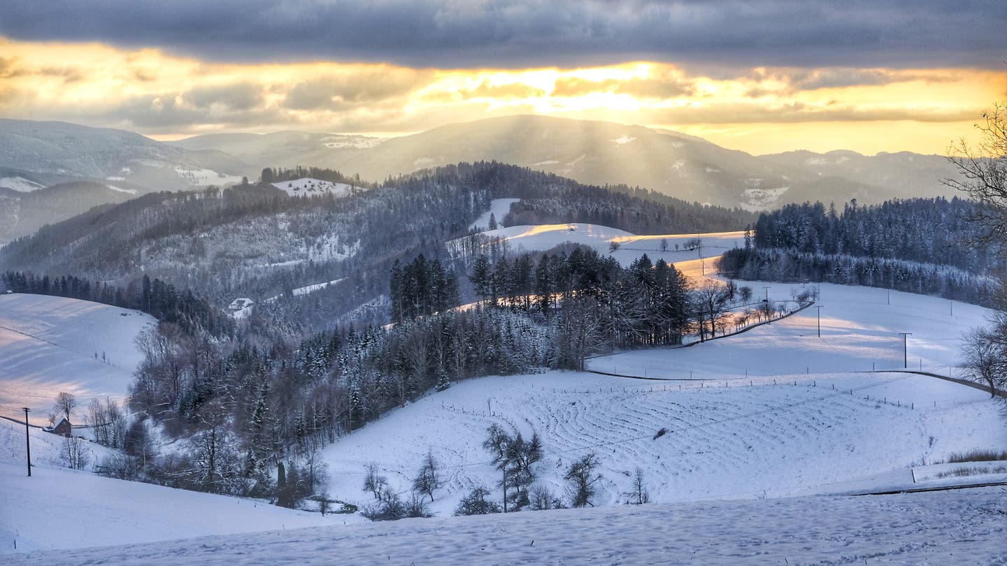 Winterlandschaft im Schwarzwald