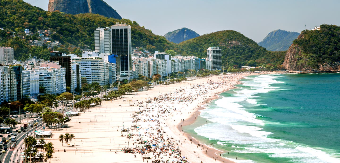 Blick auf Rio de Janeiro