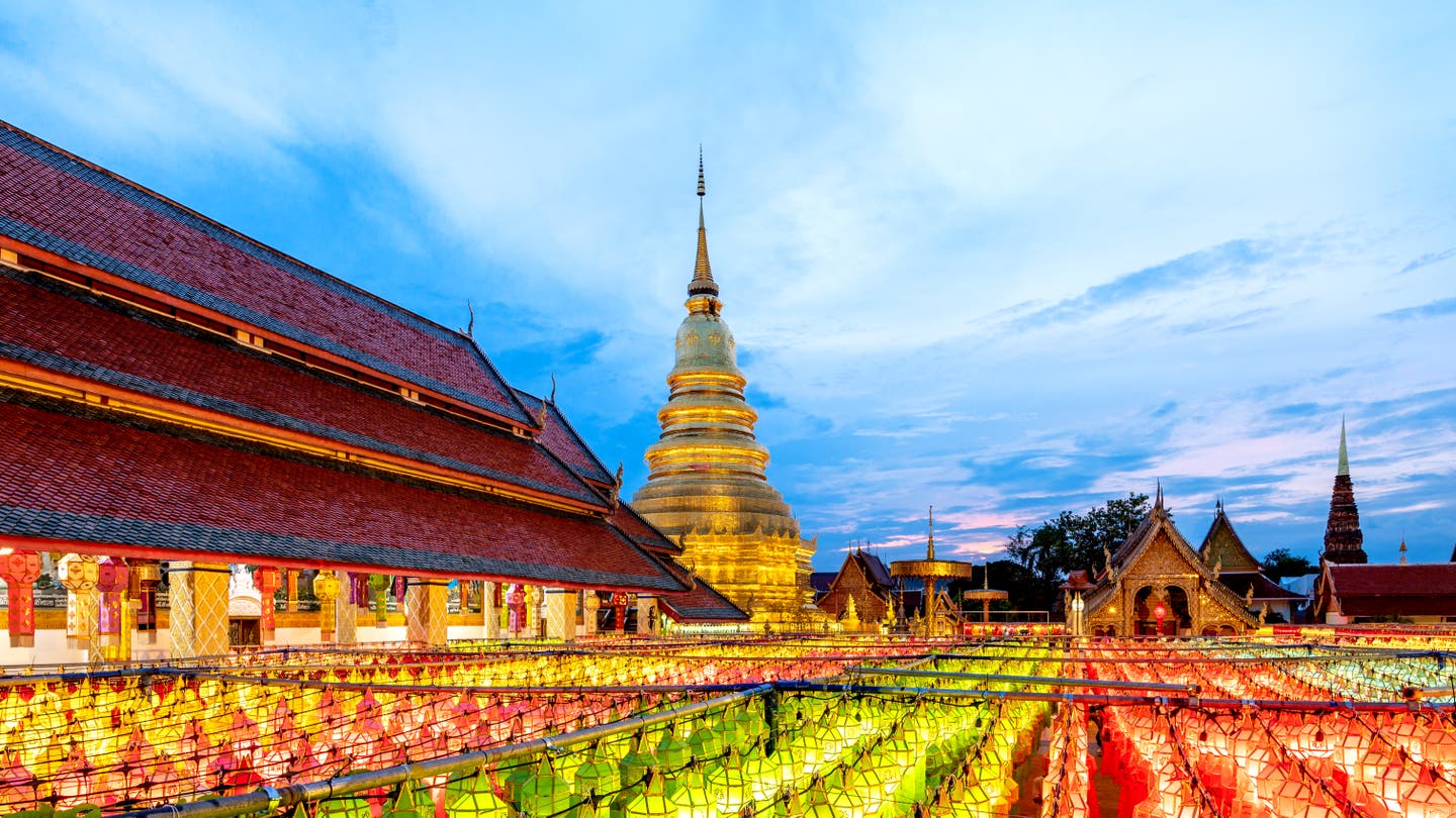 Loy Krathong in Thailand