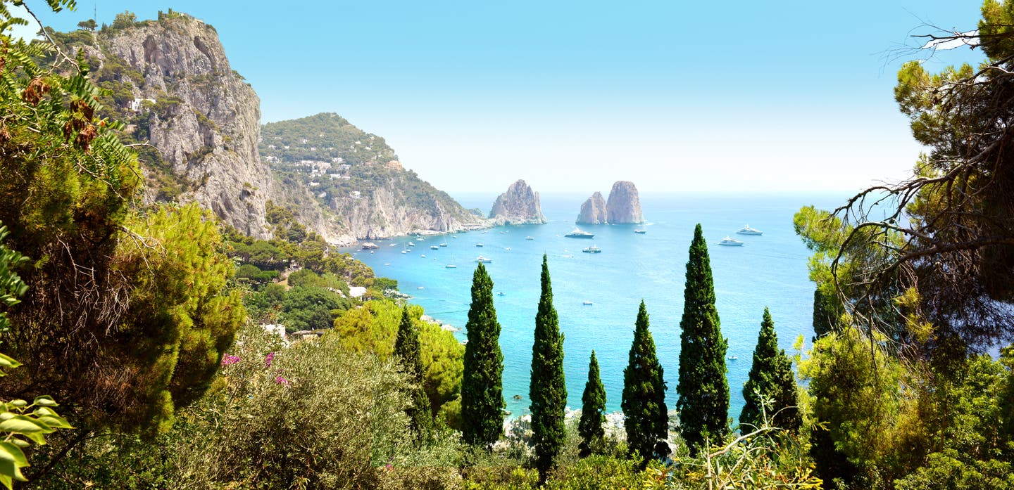 Küste von Capri