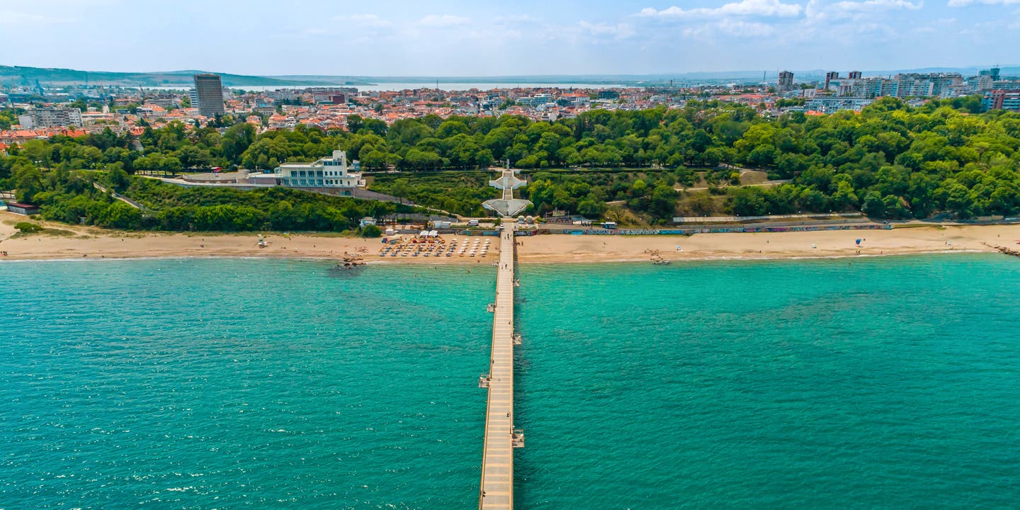 Bulgariens Insel St. Anastasia im Schwarzen Meer