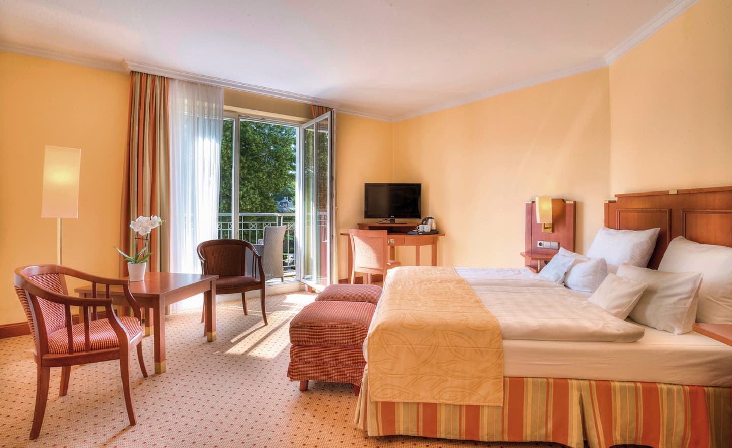 Wohnbeispiel Doppelzimmer Komfort Balkon