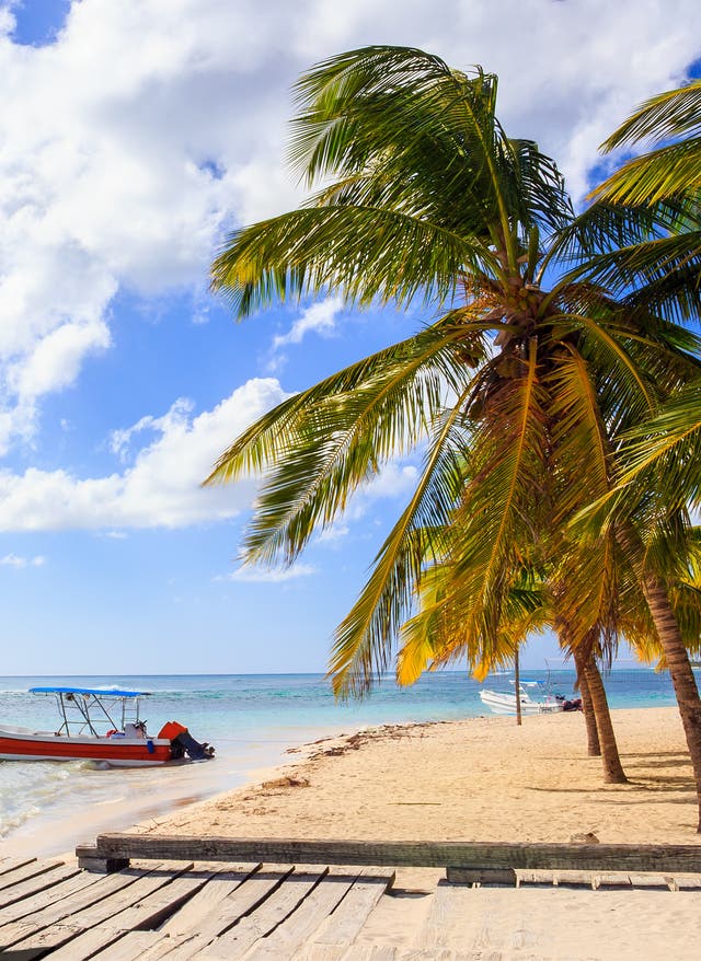 Sehenswürdigkeiten der Dominikanischen Republik Karibik Strand in der Dominikanischen Republik