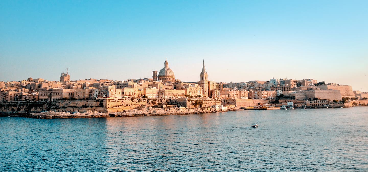 Blick auf Maltas Hauptstadt Valetta