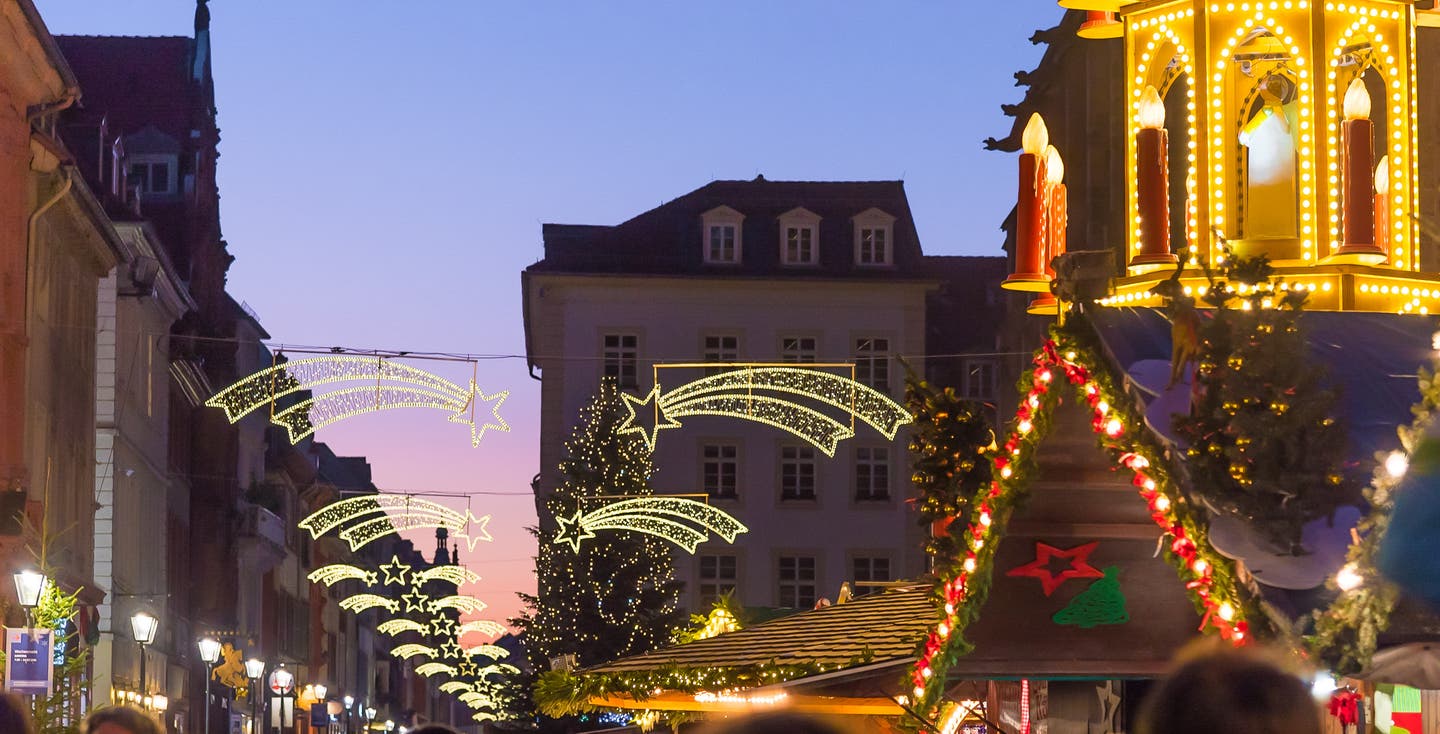 Weihnachtsmarkt in Heidelberg