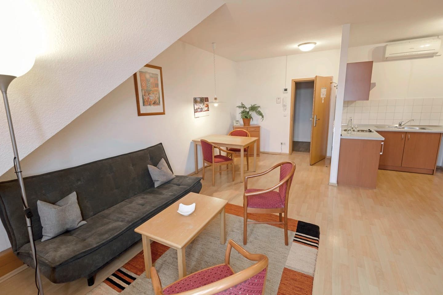 Wohnbeispiel Appartement 1 Schlafzimmer