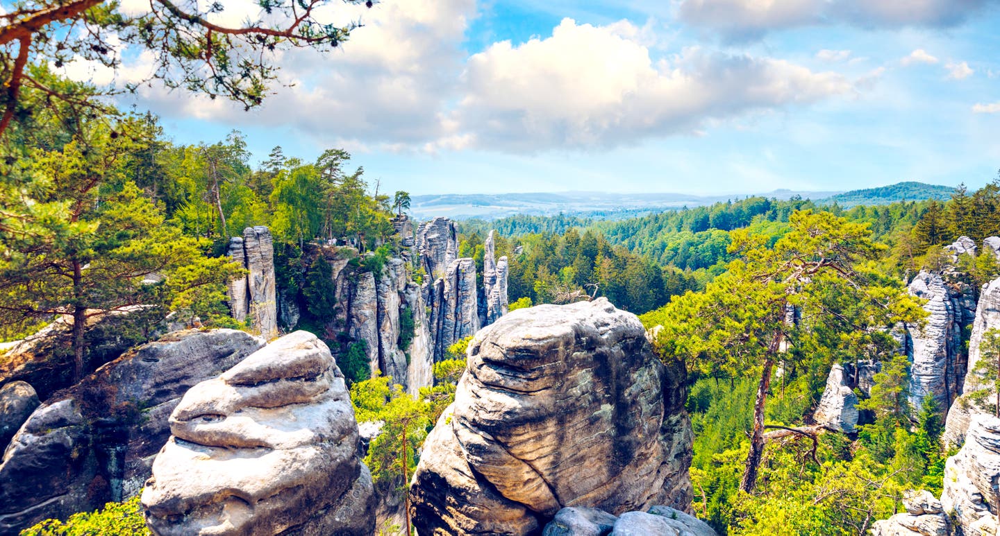 Landschaft in Tschechien