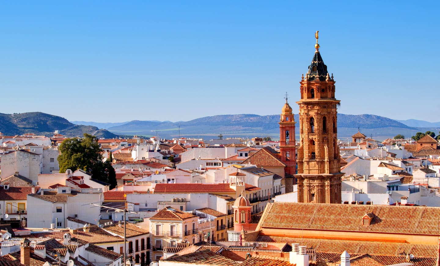 Blick auf die Altstadt von Malaga