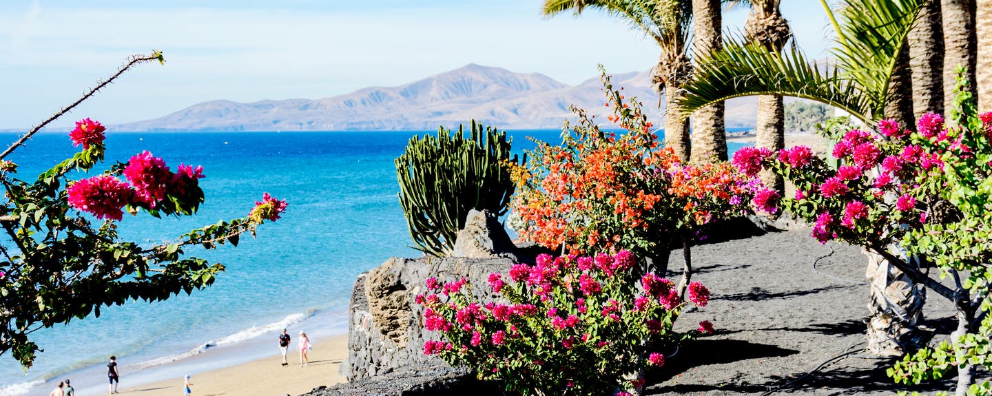 Küstenort auf Lanzarote