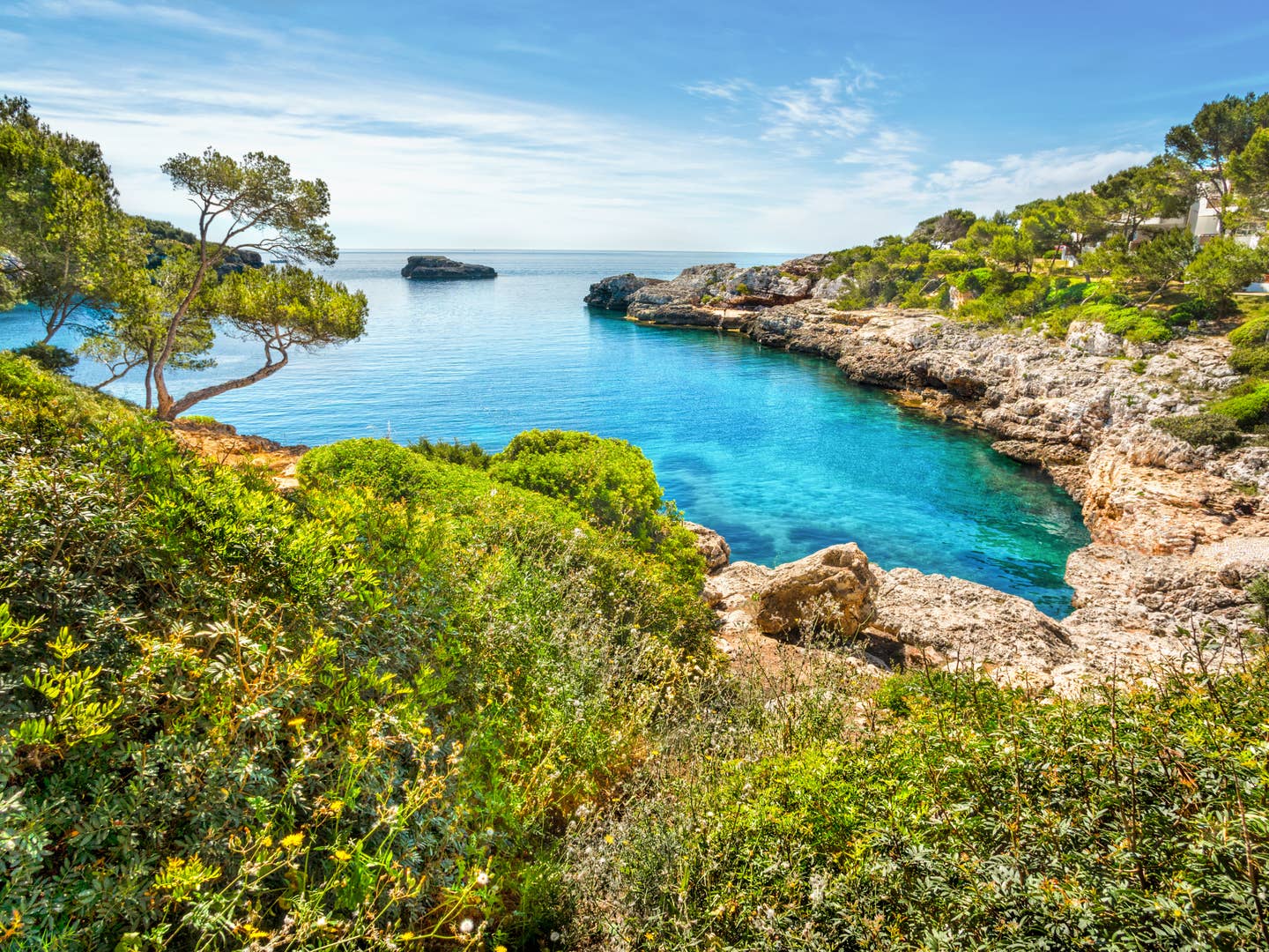 Cala Ferrera auf Mallorca