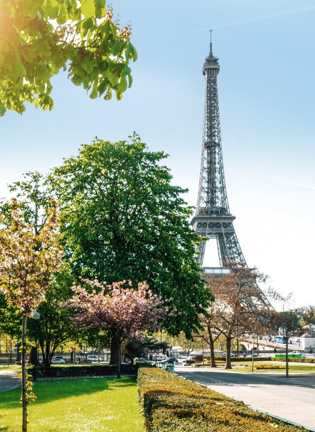 Städtereisen Blick auf den Eifelturm