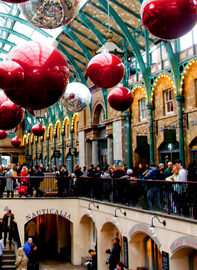Christmas Shopping in London