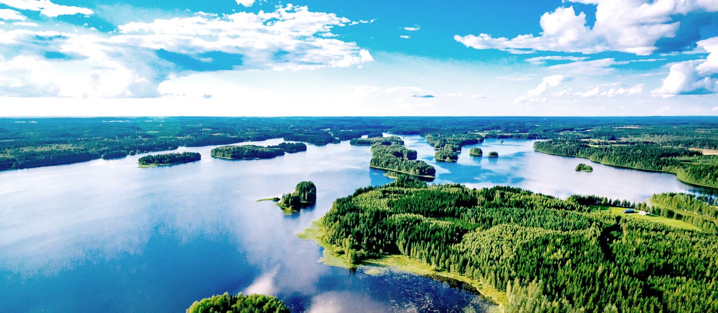 Landschaft in Lappland