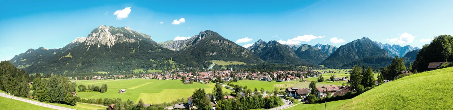 Landschaft in Oberstdorf