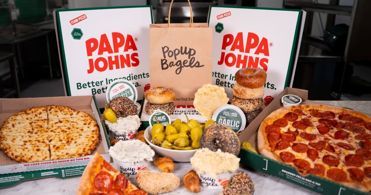 Papa Johns’ signature pepperoncini and garlic sauce get the bagel ...