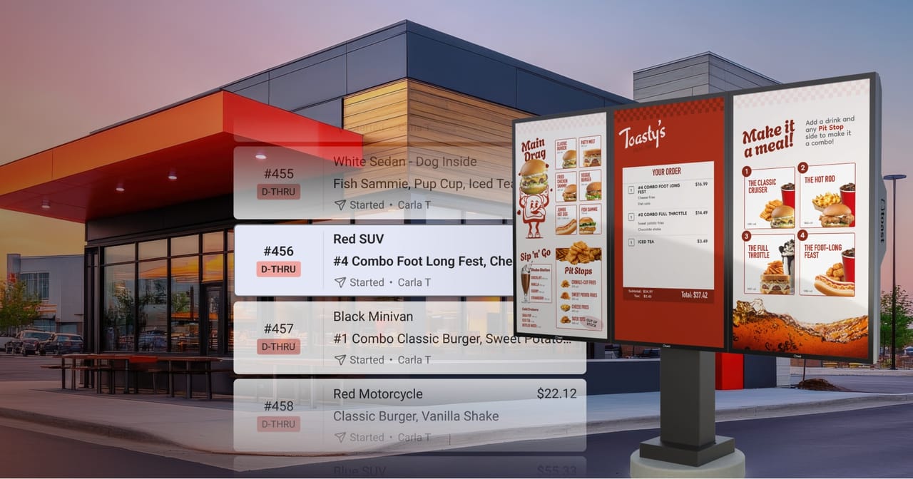 Toast launches an all-in-one drive-thru system