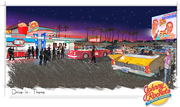 Johnny Rockets unveils new multi-format prototype