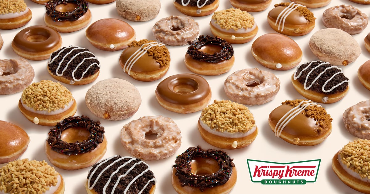 Krispy Kreme revamps core doughnut menu with more selection