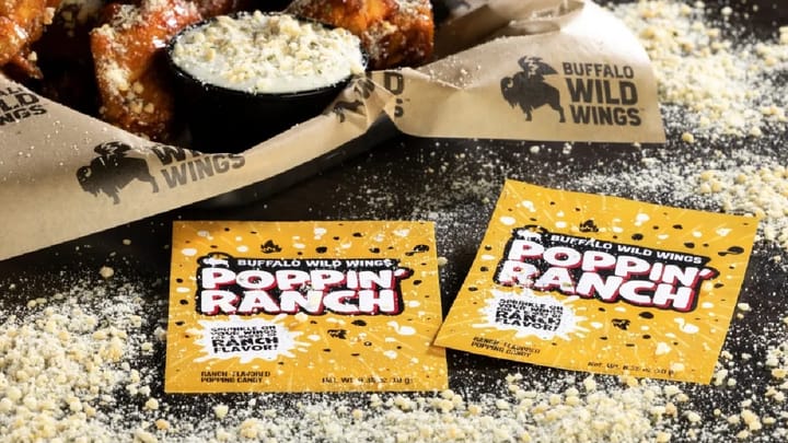 Buffalo Wild Wings drops a ranch-flavored popping candy