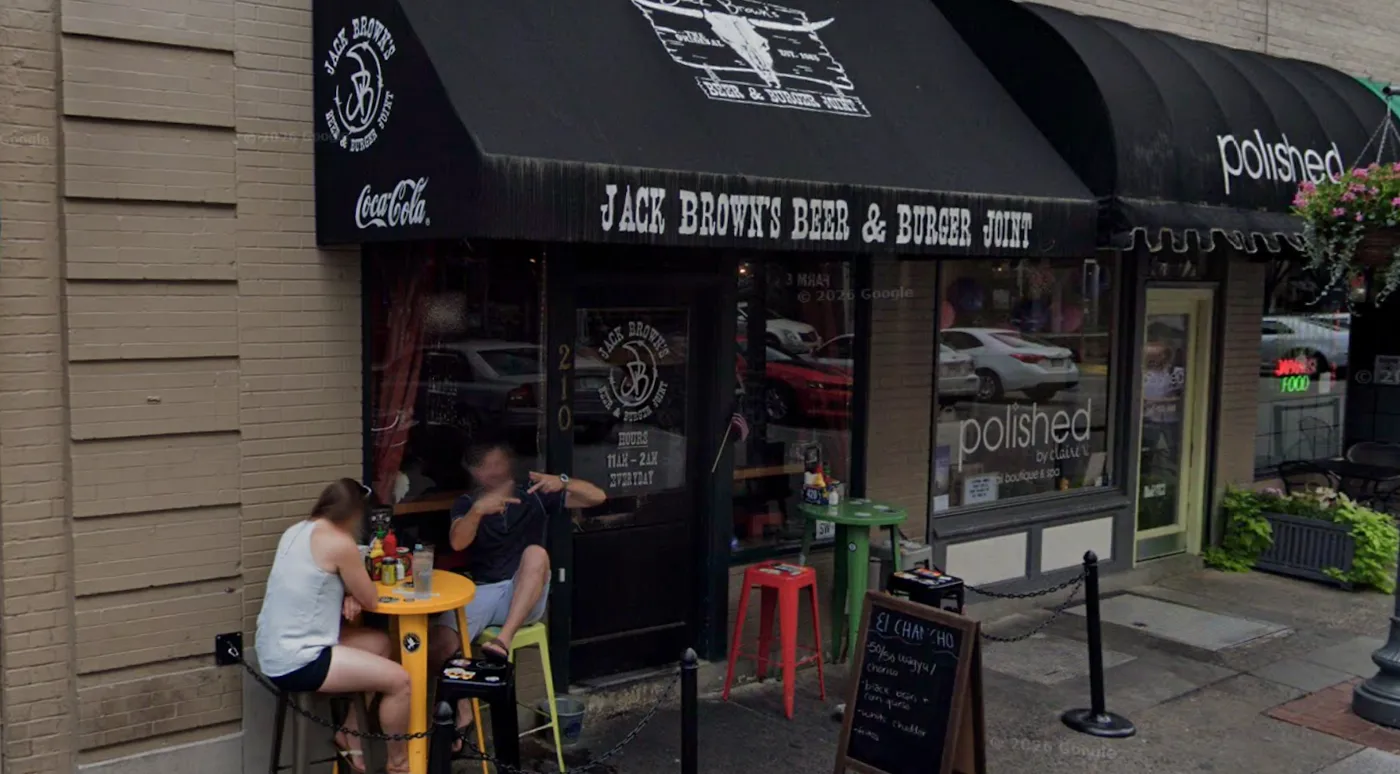 Jack Brown's is known for smashburgers and craft beer.