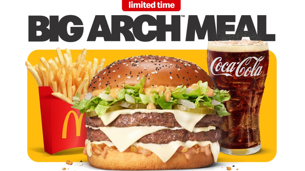McDonald's is bringing its Big Arch Burger to the U.S.