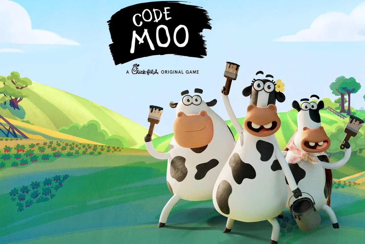 Chick-fil-A debuts a new digital game featuring its signature cows