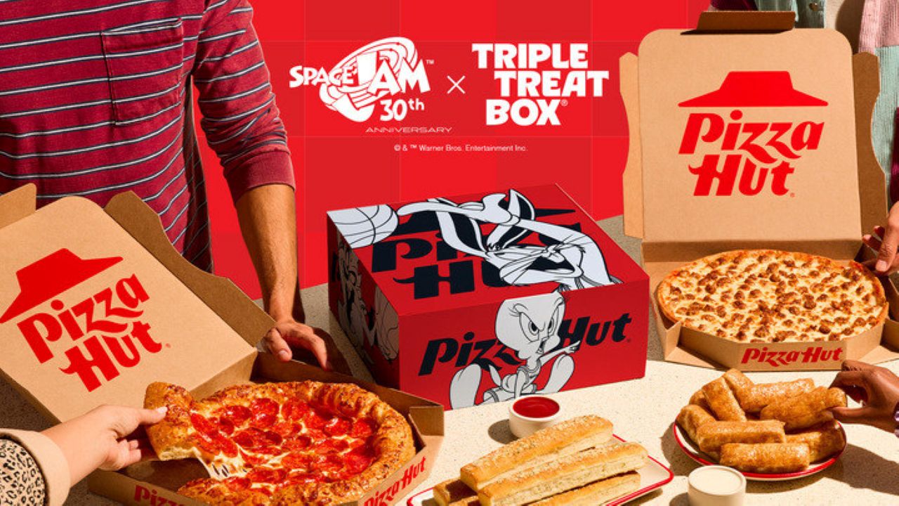 Pizza Hut sparks nostalgia with Space Jam collaboration