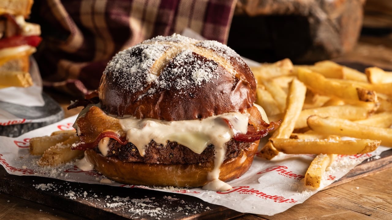 Friendly's Restaurants Snowfall Burger Friendly's Restaurants Snowfall Burger
