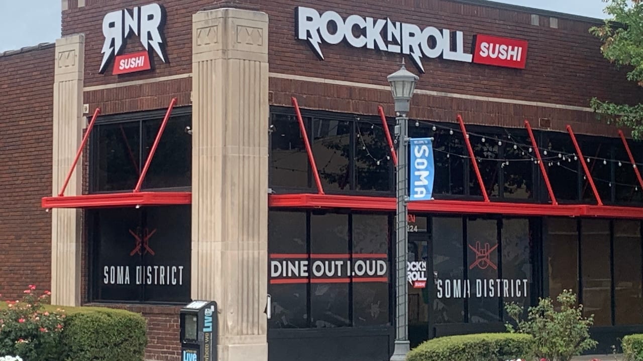 A Rock N Roll Sushi restaurant A Rock N Roll Sushi restaurant