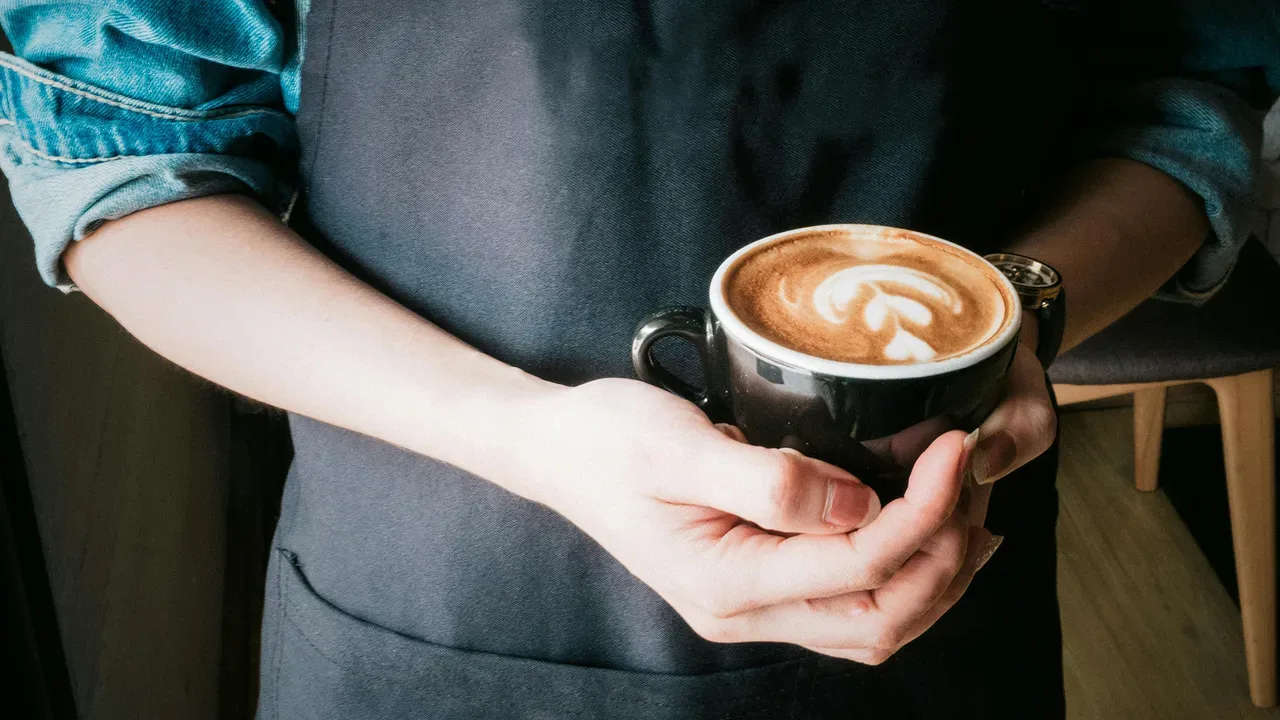 A coffee shop A coffee shop