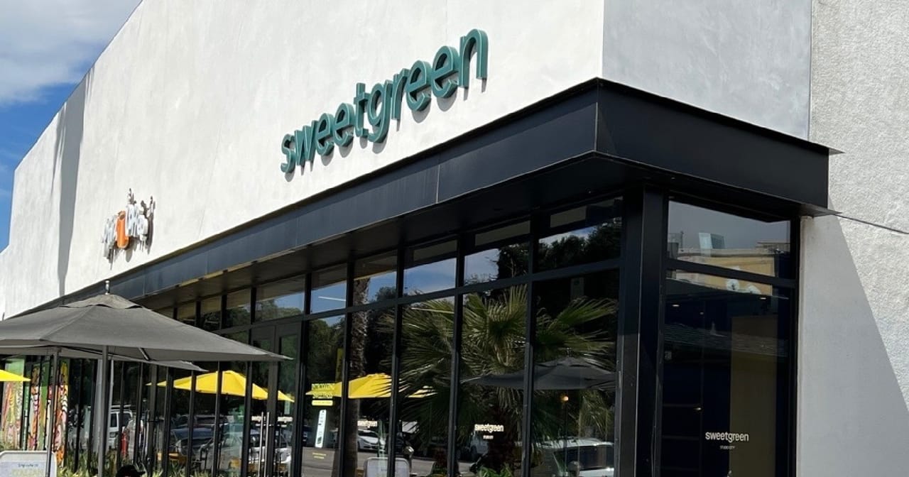 A Sweetgreen restaurant A Sweetgreen restaurant