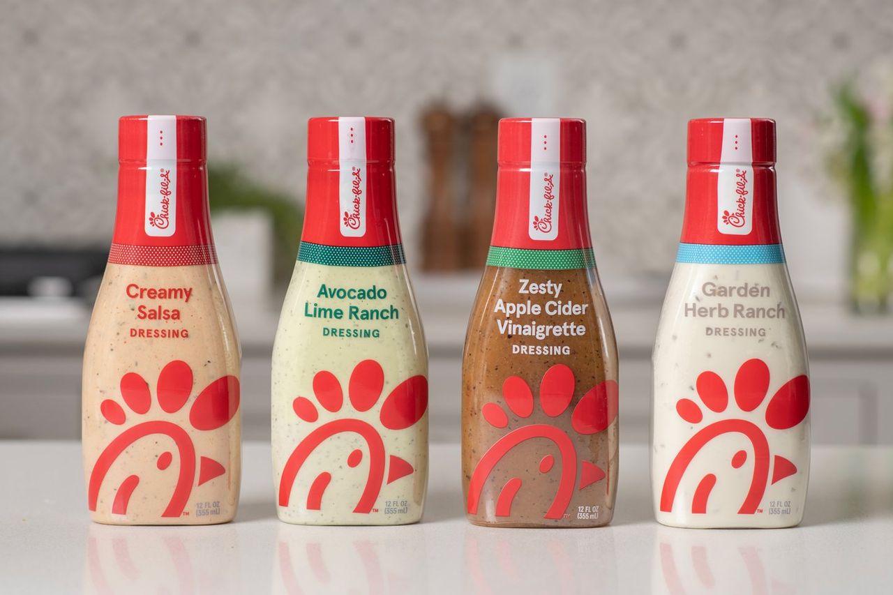 Chick-fil-A expands its retail presence with bottled salad dressings Chick-fil-A expands its retail presence with bottled salad dressings