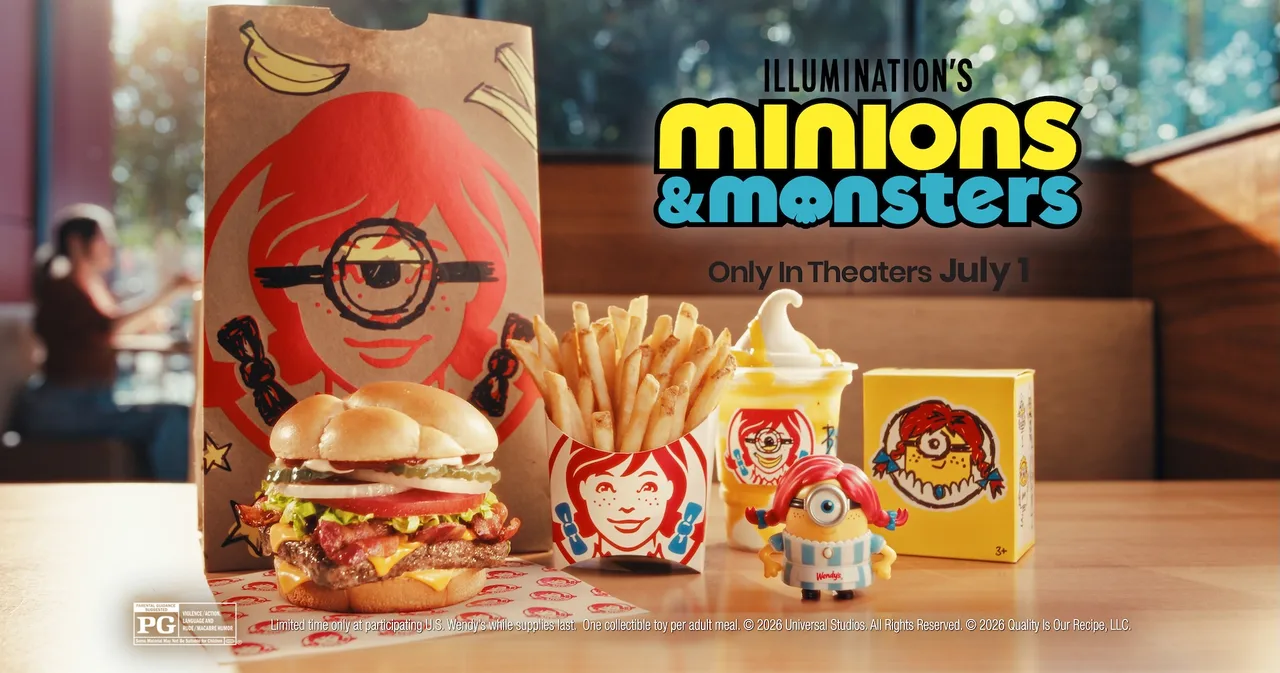 FoodWireDaily — Wendy’s taps Minions & Monsters for its newest collaboration