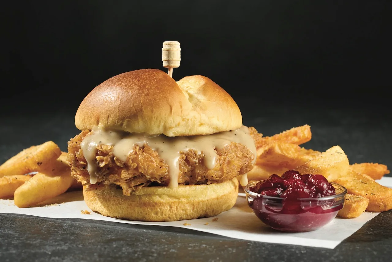 Cracker Barrel Old Country Store Country Fried Turkey Sandwich
