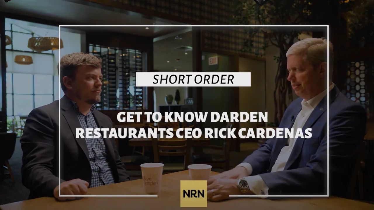 Sam Oches NRN and Rick Cardenas Darden Sam Oches NRN and Rick Cardenas Darden