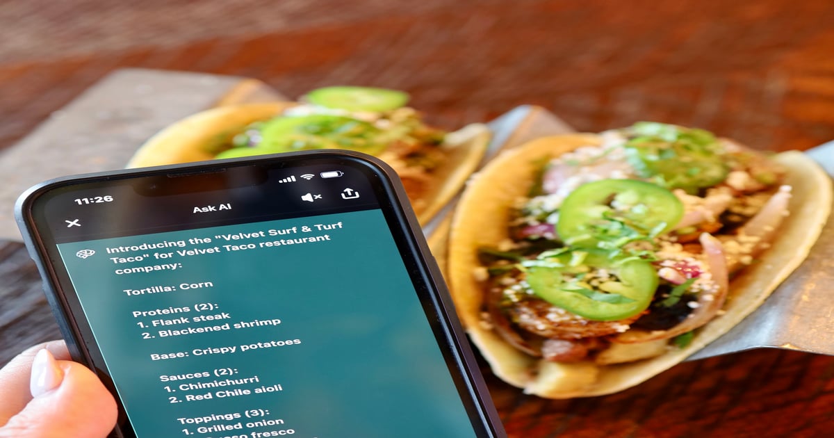 Tech Tracker: Is the restaurant industry ready for generative AI?