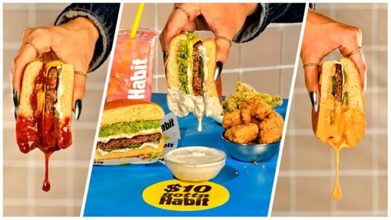 Habit Burger & Grill has introduced three burger options made for dipping to showcase the chain’s sauces.