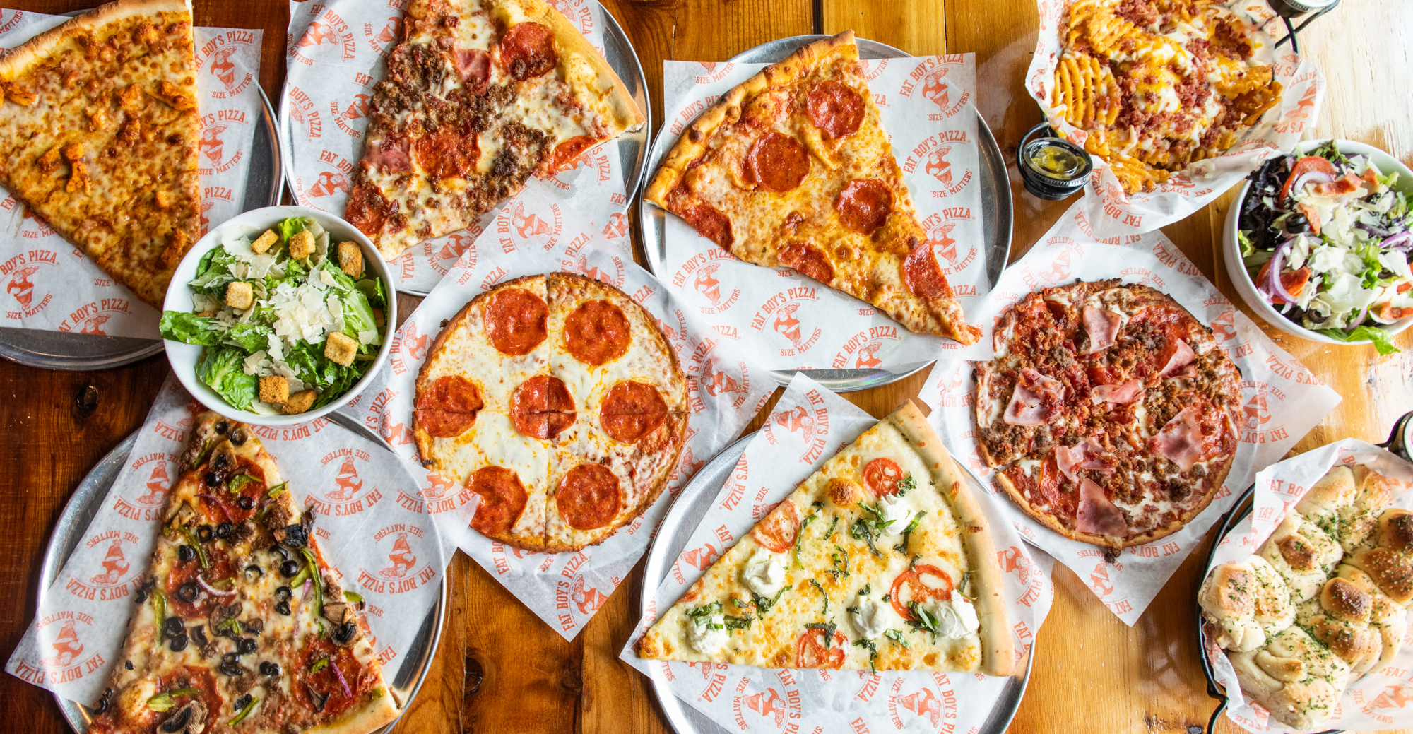 Fat Boy's Pizza: Selling the world on its 16-inch pizza slices