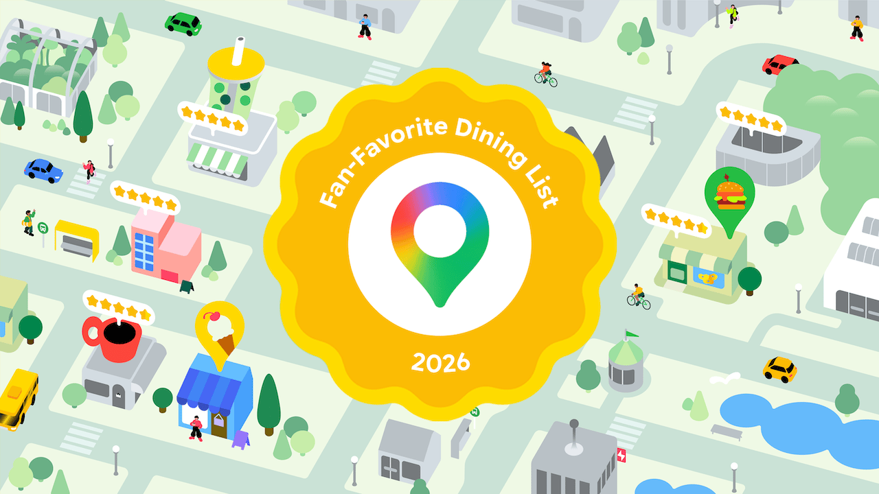 Google Maps dining guide