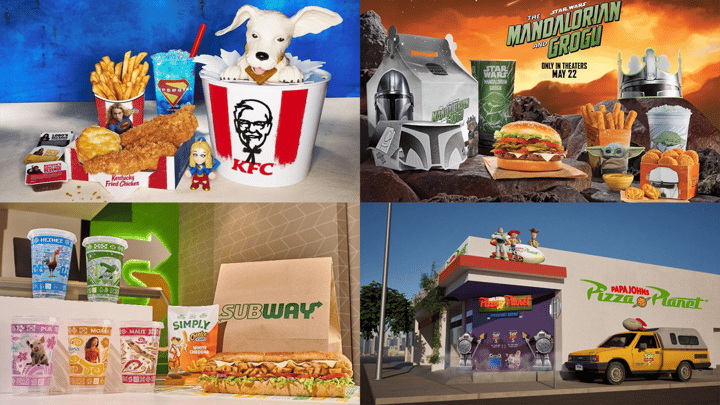 Movie tie-in meals were popular in Q2