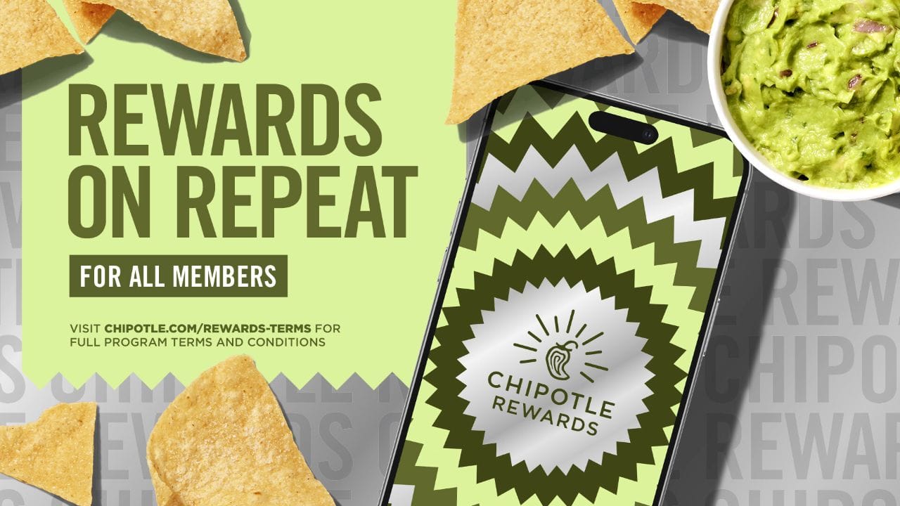 Chipotle has updated its rewards program