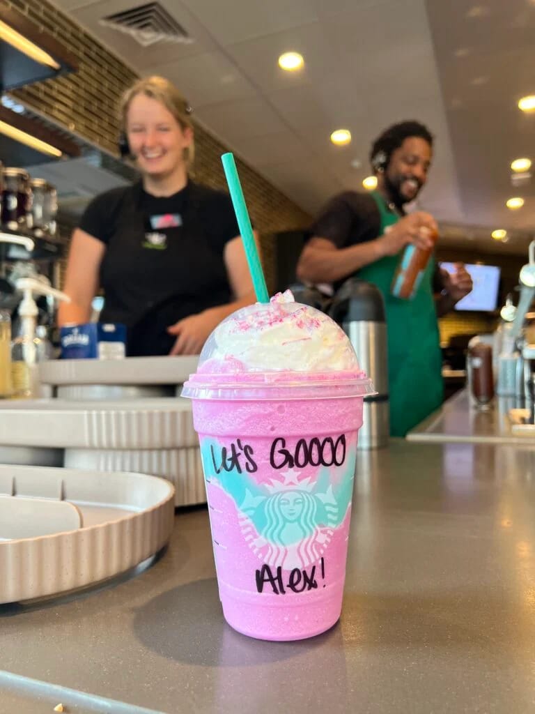 Starbucks sold a lot of Unicorn drinks last weekend
