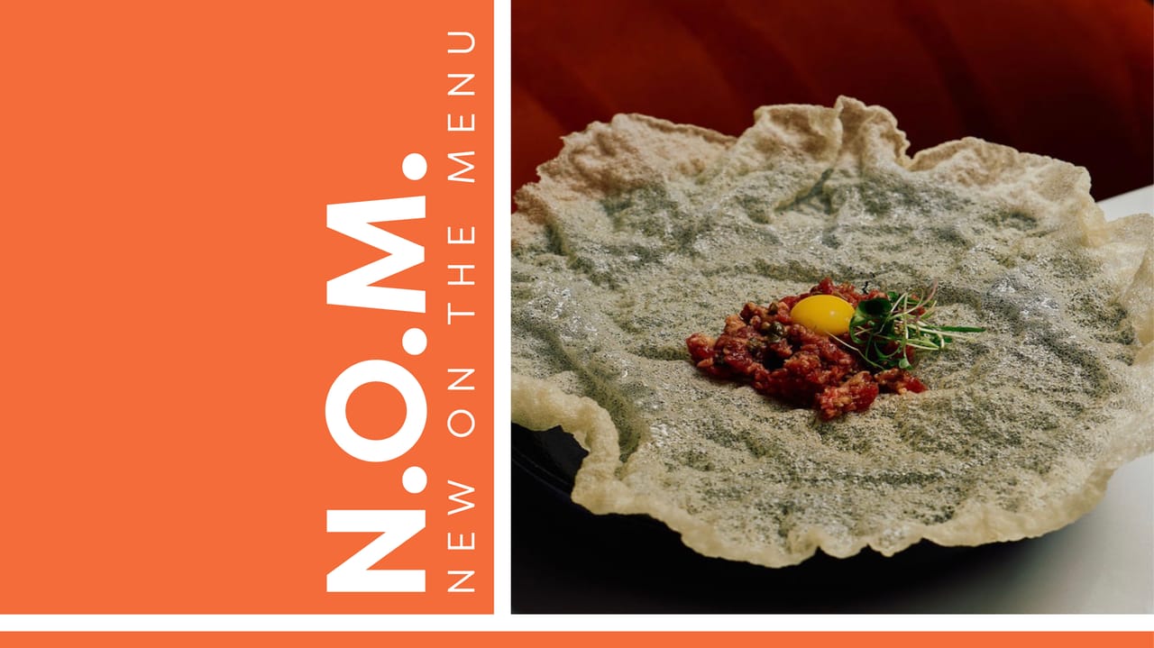 New on the Menu: Japanese steak tartare and a Calvados cocktail