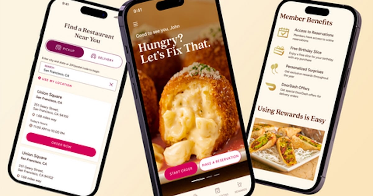 Cheesecake Factory bringt App auf den Markt