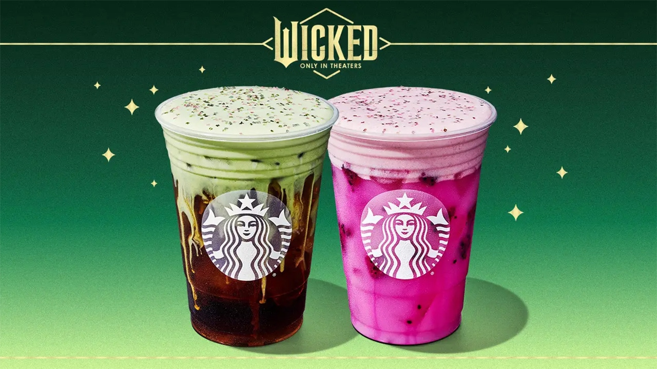 Starbucks introduces new Wicked beverages and merch in Starbucks introduces new Wicked beverages and merch in